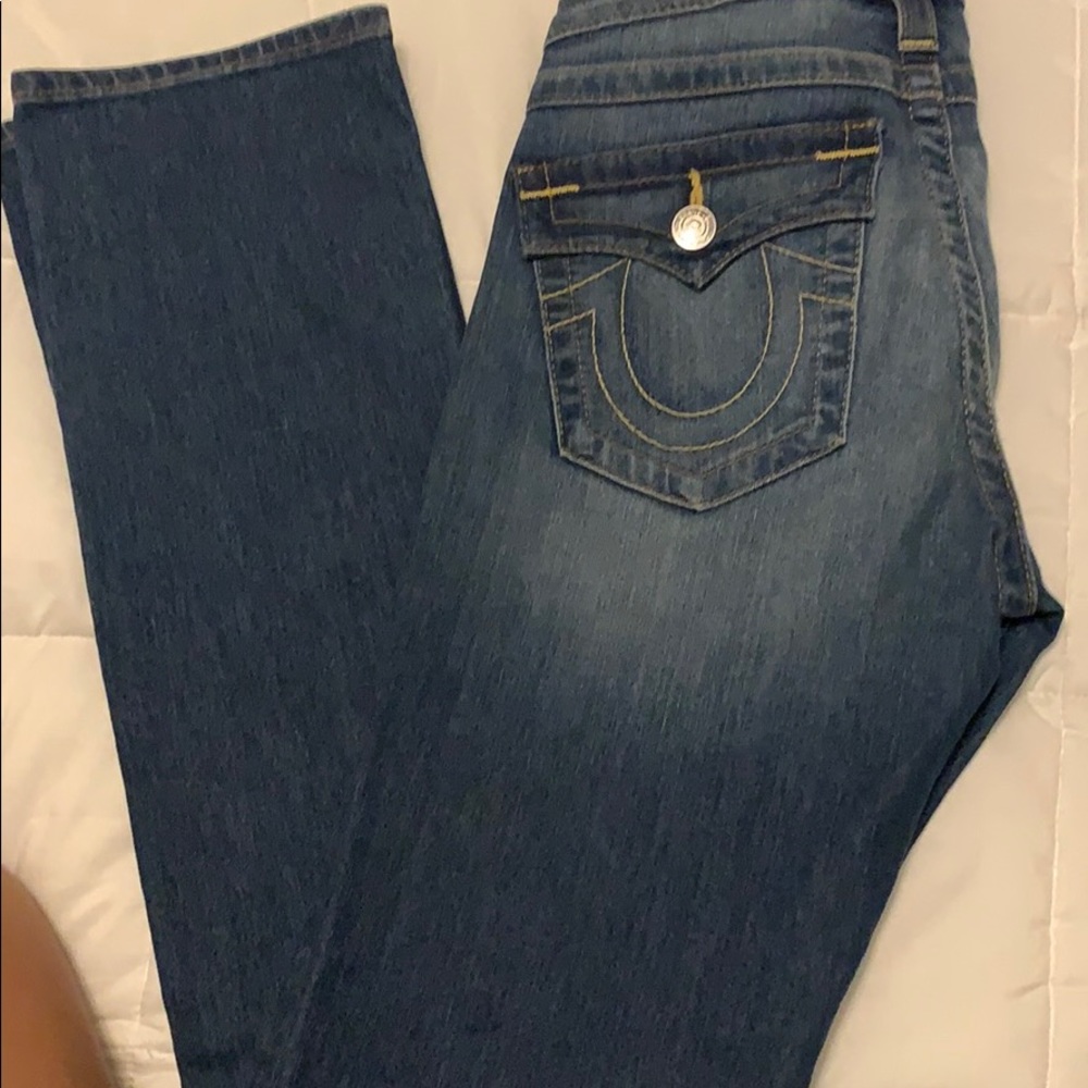 Like new woman True Religion jeans long